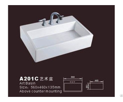 Vessel Rectangular Sink