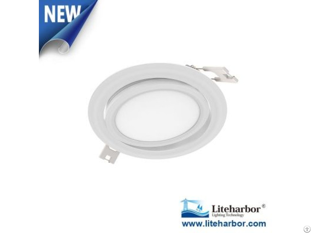 Liteharbor 4 Inch Super Thin Gimbal Led Recessed Panel Light