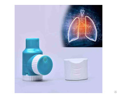 Twisting Single Dose Oral Dry Powder Inhaler