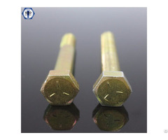 Hex Bolts Sae J429 Gr2 Gr5 Gr8 With Hexagonal