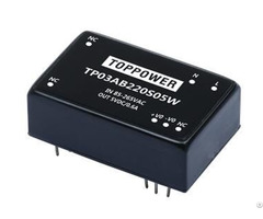 Tp03ab220s12w 3w 3kvac Isolation Wide Input Acdc Converters