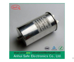 High Quality Metallised Polypropylene Film Cylindrical Motor Run Cbb65 Ac Capacitor