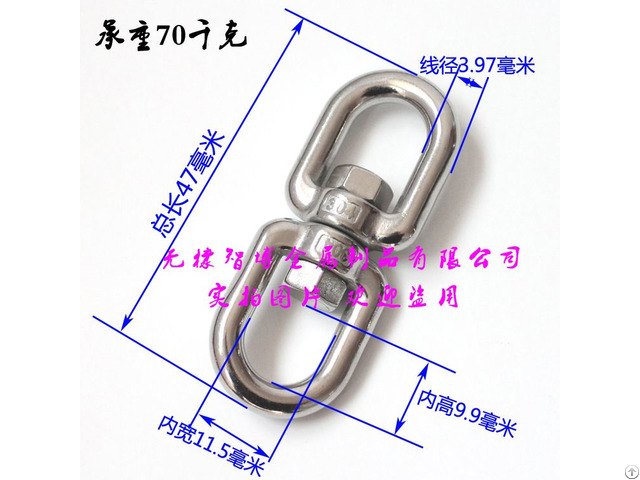 High Quality Rigging Hardware Stainless Steel Marine Swivel