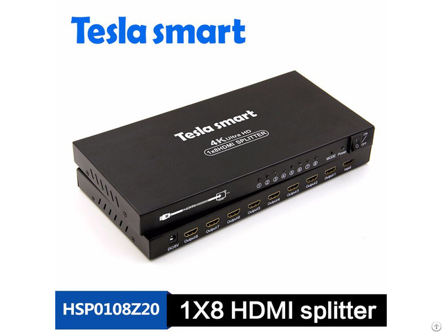 High Quality 8x8 Multi Switch Dsd Audio Format Smart Edid Overwrites Hdmi Matrix