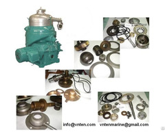 Purifier And Clarifier Parts Alfa Laval Mitsubishi Westfalia