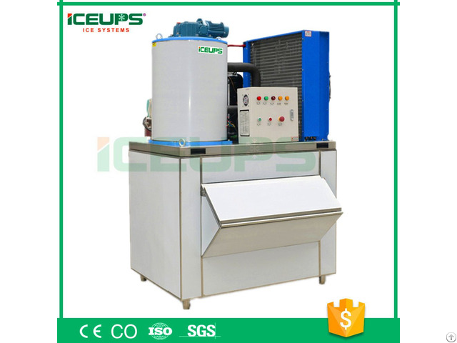 Automatic Flake Ice Machine 1ton A Day Ce Approved Made In China Shenzhen