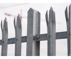 Galvanised Palisade Fencing