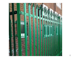 Powder Coated Palisade Fencing