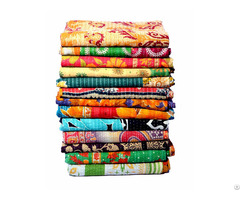 Handmade Vintage Kantha Quilts