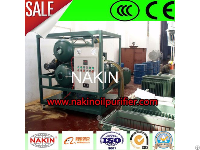 Vacuum Transformer Oil Purifier Regeneration Plant