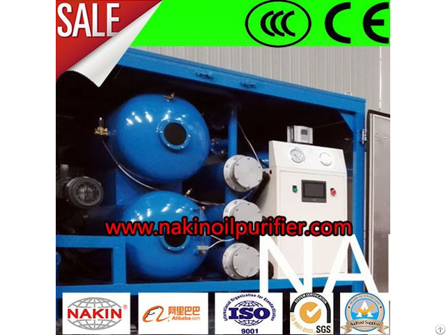 Transformer Oil Dehydration Plant Water And Gas Separator