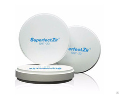 Aidite Superfectzir Sht Dental Zirconia Restoration Mateiral Thickness12mm Wieland Cadcam