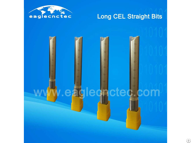 Long Cel Straight Flute Router Bit