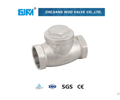 Thread Stainless Steel Check Valve