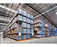 Logistic Equipment Heavy Duty Storage Double Deep Pallet Racks