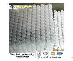 Alumina Ceramic Hexagonal Mosaic Tile Stick On The Net