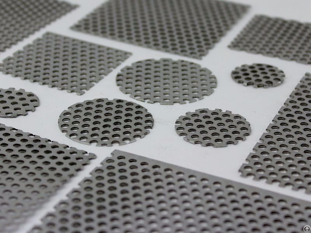 Customized Perforated Disc With Single Layer For Filtration