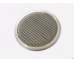 Unrimmed Pleated Filter Disc Extended Filtration Area