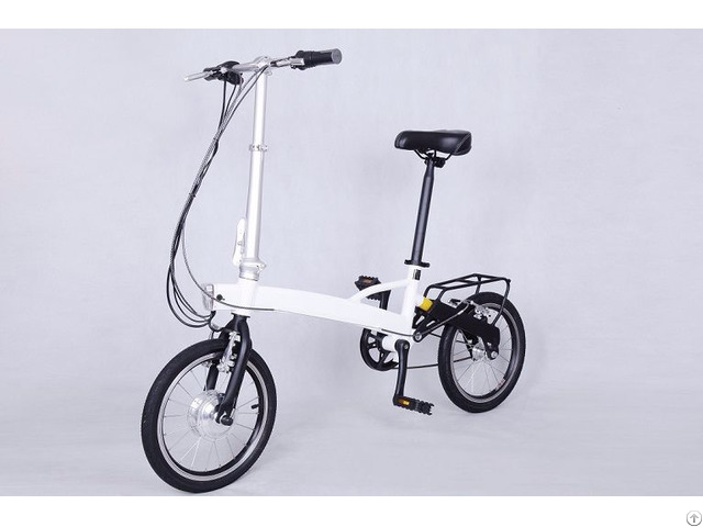 Environmental Friendly Lithium Folding E Bike Customized