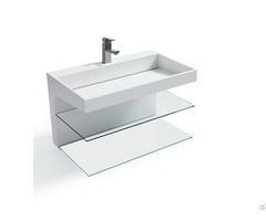 Bathroom Sink Art Style Basin