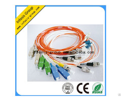 Fiber Optic Pigtail 2 0 3 0mm Flexible Sm Mm Om4 Om3 Sc