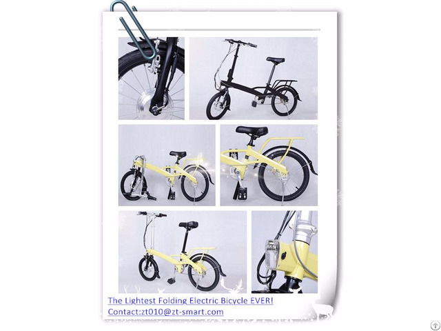 Customized Folding Electric Bicycle Mini E Bike