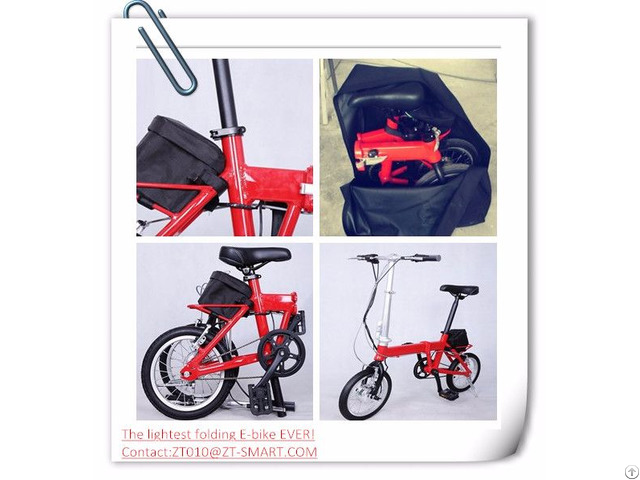 Customized Folding Electric Bicycle Foldable E Bike