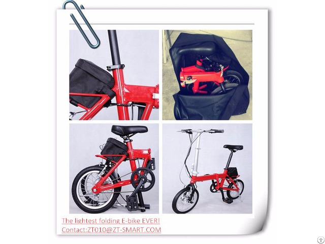 Customized Folding Electric Bicycle Foldable E Bike