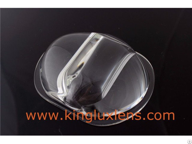 107mm 160 75degree Glass Led Street Light Lens
