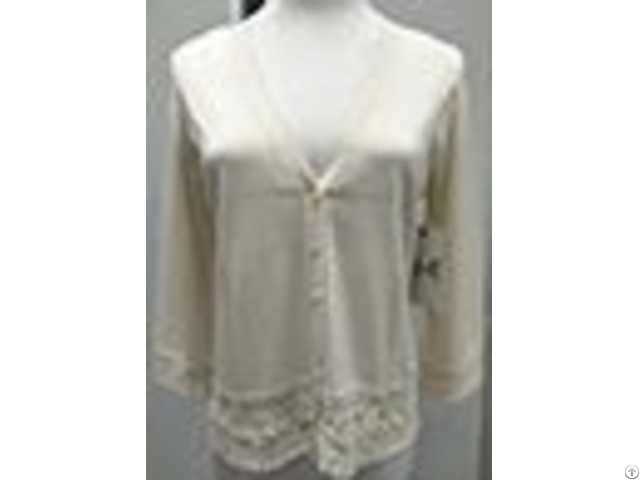 Wool Sweater Cardigan Women Tops