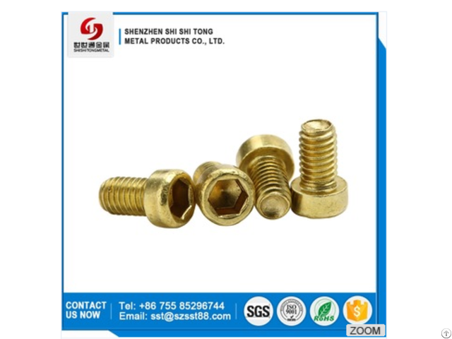 New Product Oem M8 Hexagon Brass Screw In Furniture Casters