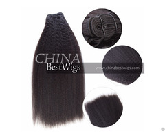 Kinky Straight Weft Hair