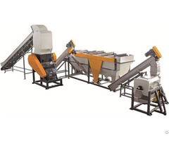 1000kg H Pet Bottle Flake Recycling Machine For Washing