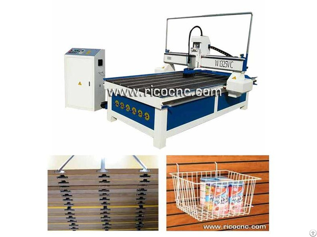 Ricocnc Slatwall Carving Machine Woodworking Cnc Router W1325vc