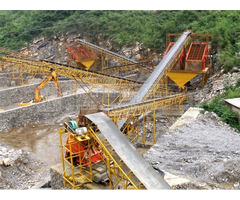 500tph Rock Crushing Production Line For Gravel In Road Construction