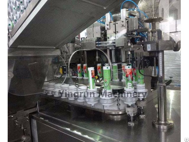 Gz05c Automatic Colorful Toothpaste Filling And Sealing Machine