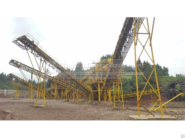 Limestone Rock Crushing Machine With Larger Capacity Mining Equipment For Asia