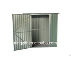 Pent Roof Metal Garden Shed