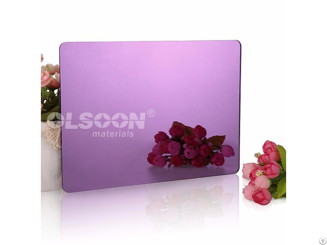 3mm Thick Garden Mirror Acrylic Sheets