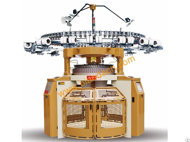 Double Interlock Jersey Circular Knitting Machine