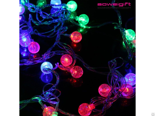 Custom Colorful Christmas Led String Light Flash Festival Party Decoration Lights