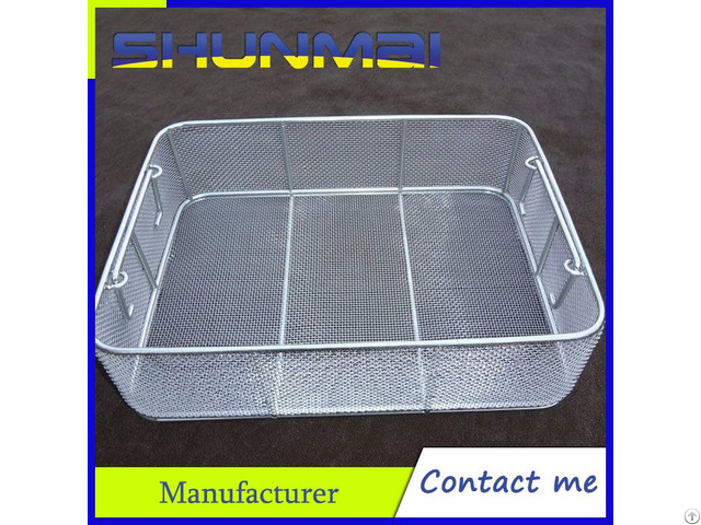 Stainless Steel Sterilizing Basket