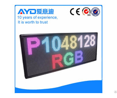 High Quality Moving Message Board Led Sign