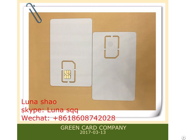 Blank Programmable Sim Card