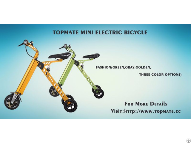 Topmate Mini Electric Bicycle Fashion