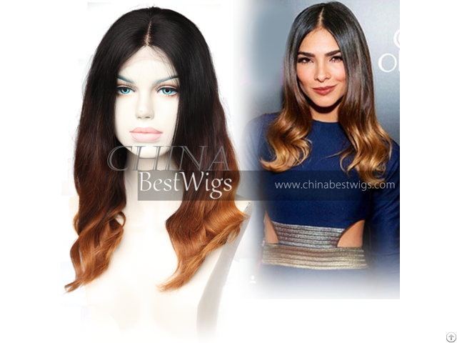 Ombre Wavy Lace Front Wig