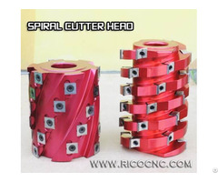 Indexable Spiral Cutterhead Helical Cutter Head For Woodworking Jointer Planer Moulder Shapers