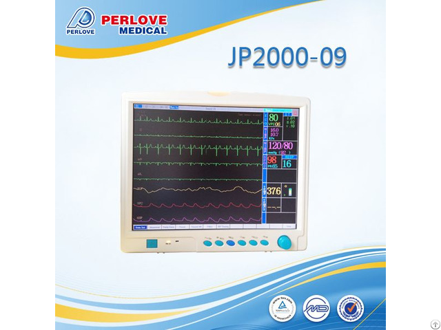 Surgical And Operation Room Monitor Jp2000 09 For Anesthesia Machine