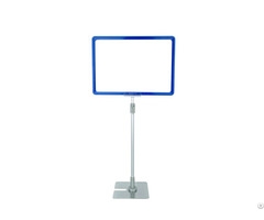 Plastic Promotion Snap Frame For Supermatket Poster Display Stand