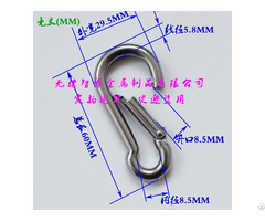 Wholesale Aluminum Snap Hook Spring